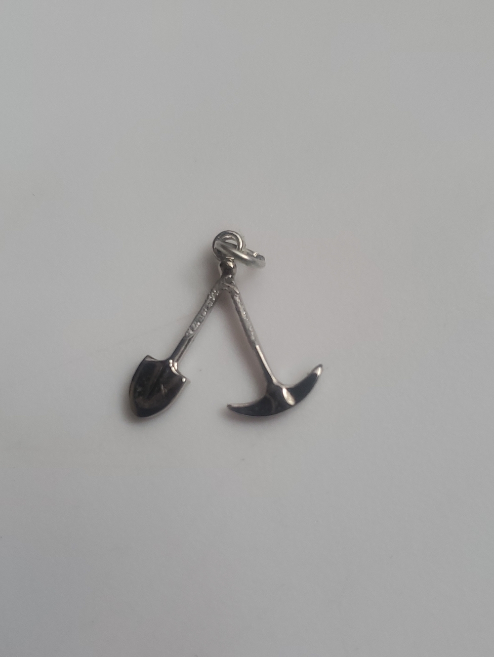 Vintage Sterling Silver Mining Shovel Charm